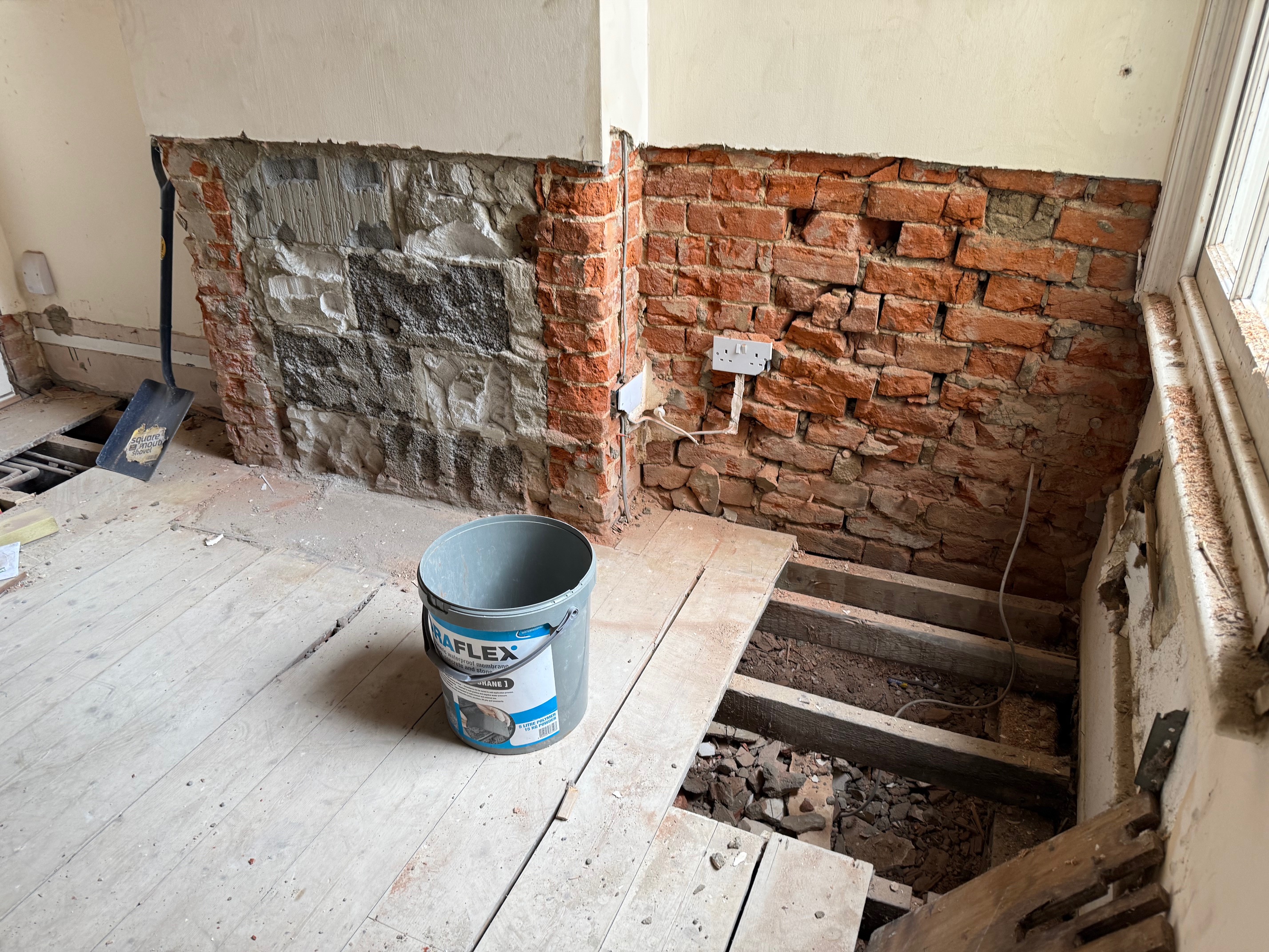Damp treatment and remediation work