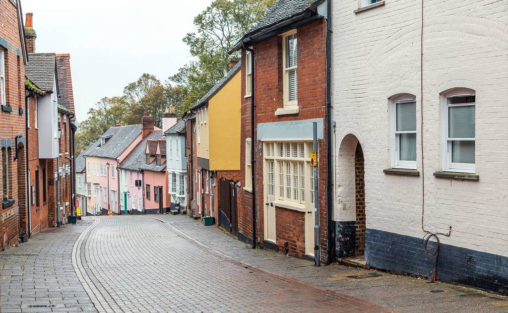 Historic street in Colchester — damp proofing for period properties