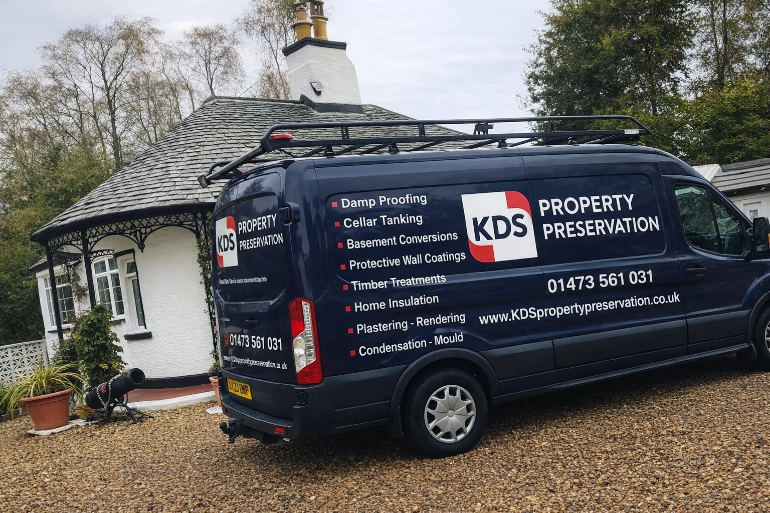 KDS Property Preservation expert damp proofing in Suffolk, Norfolk and Essex